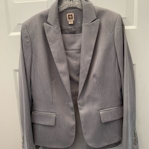 Grey suit